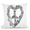 Peace Sticker Throw Pillow By Ali Gulec