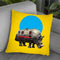 Rhino I Throw Pillow By Ali Gulec