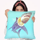 Shark Throw Pillow By Ali Gulec