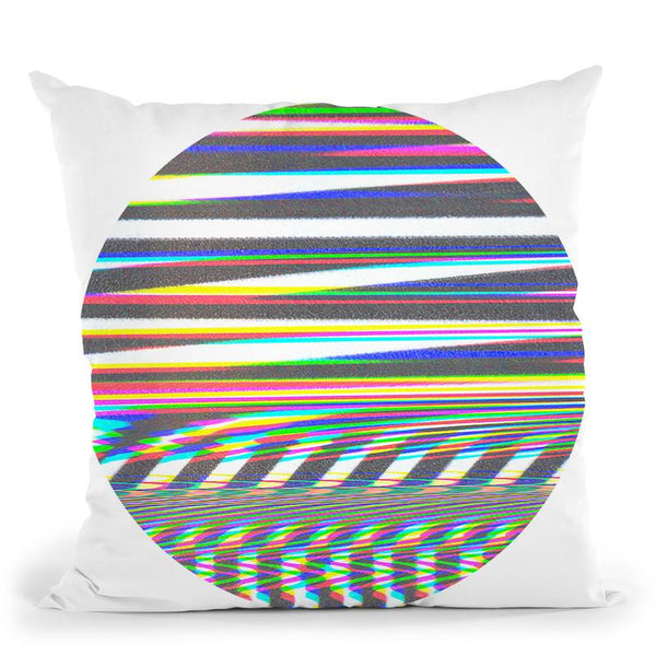 Signal Throw Pillow By Ali Gulec