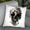 Spring Skull Throw Pillow By Ali Gulec
