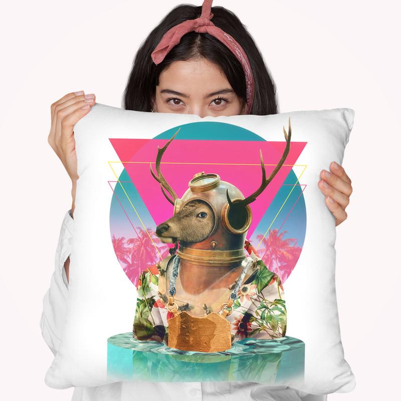Summer Mood Throw Pillow By Ali Gulec
