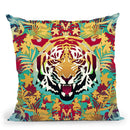 Tiger Throw Pillow By Ali Gulec