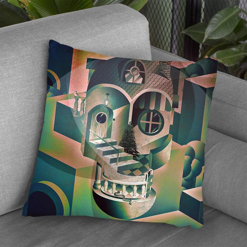 Utopia Wip Throw Pillow By Ali Gulec