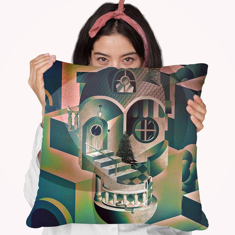 Utopia Wip Throw Pillow By Ali Gulec