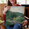 A Road In Louveciennes Throw Pillow By Auguste Renoir