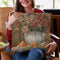Still Life With Flowers And Prickly Pears Throw Pillow By Auguste Renoir