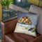 Still Life With Peaches And Grapes Throw Pillow By Auguste Renoir