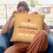 Fun Trouble Throw Pillow By American Flat - All About Vibe