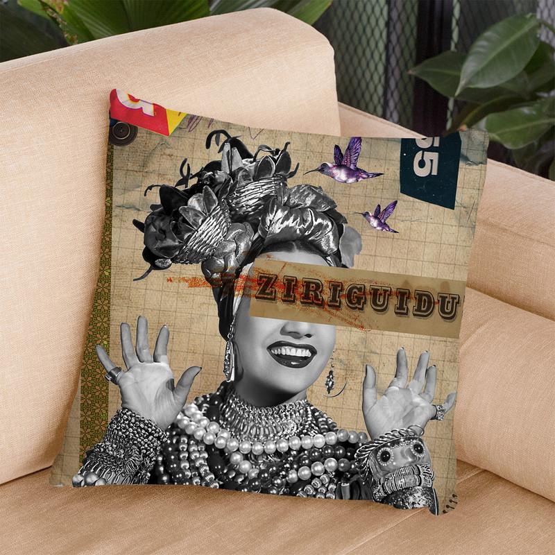 Carmen Throw Pillow By Elo Marc - All About Vibe