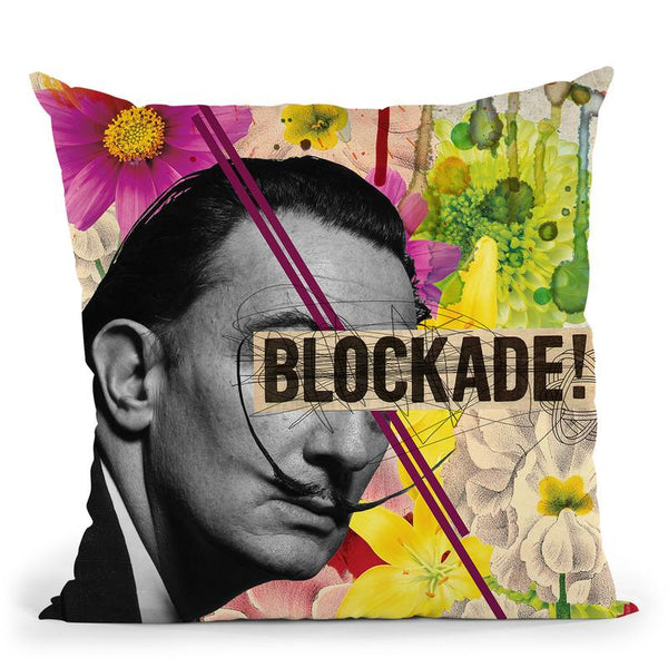 Dali Throw Pillow By Elo Marc - All About Vibe
