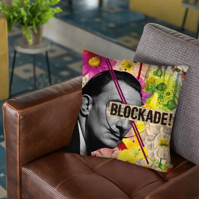 Dali Throw Pillow By Elo Marc - All About Vibe