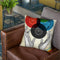 Cmyk The Creation Of Retro Throw Pillow By Elo Marc - All About Vibe