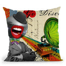 Go Disco Throw Pillow By Elo Marc - All About Vibe