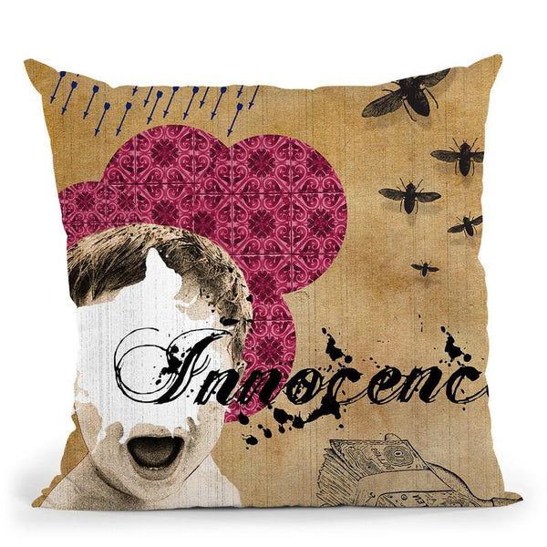 Innocence Throw Pillow By Elo Marc - All About Vibe