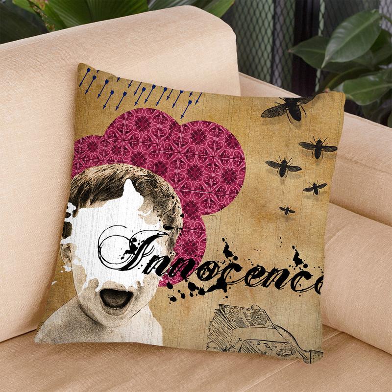 Innocence Throw Pillow By Elo Marc - All About Vibe