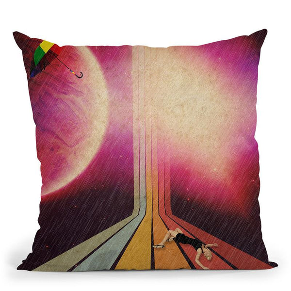 Lost Throw Pillow By Elo Marc - All About Vibe