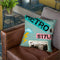 Love Retro Style Throw Pillow By Elo Marc - All About Vibe