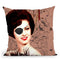 Oh Dear Throw Pillow By Elo Marc - All About Vibe