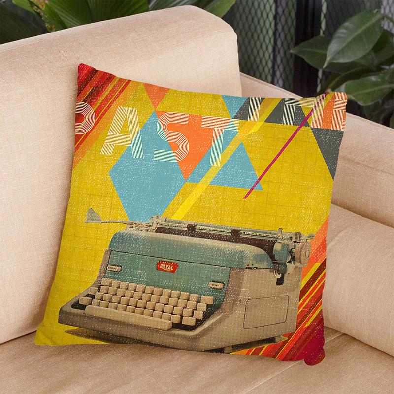 Text From The Past Throw Pillow By Elo Marc - All About Vibe