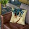 Waiting Throw Pillow By Elo Marc - All About Vibe