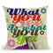 What You See Is What You Get Throw Pillow By Elo Marc - All About Vibe