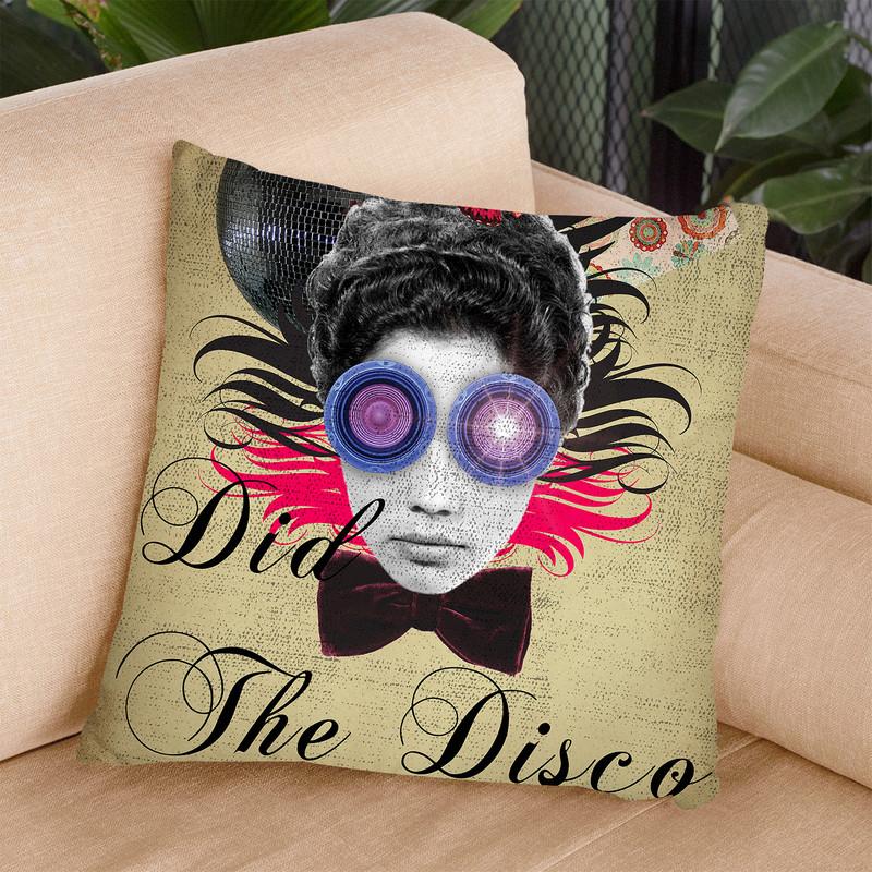 Where Did The Disco Go Throw Pillow By Elo Marc - All About Vibe