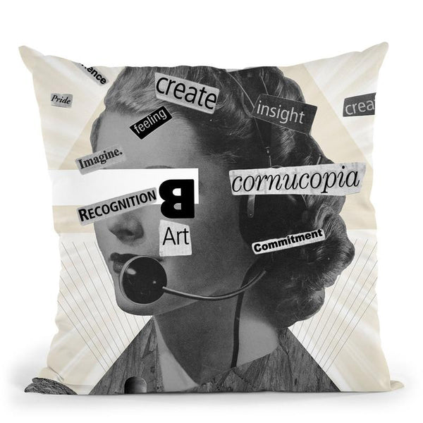Words Of Mass Destruction Throw Pillow By Elo Marc - All About Vibe