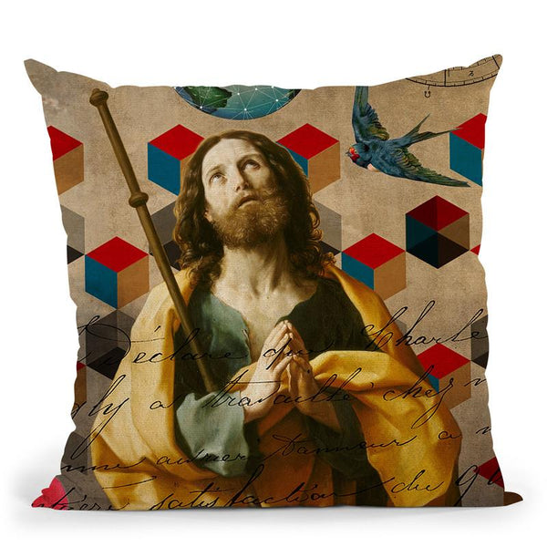 The Alchemist Throw Pillow By Elo Marc - All About Vibe