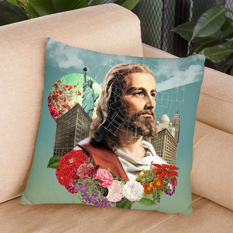 The Messenger Throw Pillow By Elo Marc - All About Vibe