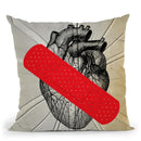 First Aid Throw Pillow By Elo Marc - All About Vibe