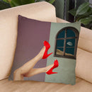 Inboxed Throw Pillow By Elo Marc - All About Vibe