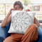 Line Art Iii Throw Pillow By Bob Weer - All About Vibe