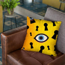 They Are Watching Throw Pillow By Elo Marc - All About Vibe