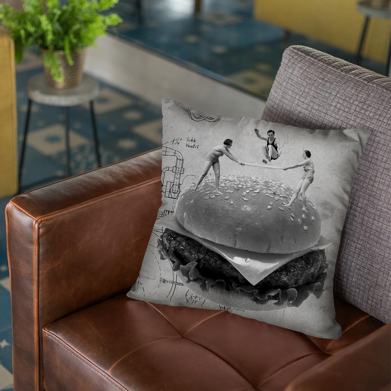 American Dream Throw Pillow By Elo Marc - All About Vibe
