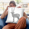 Antelope Throw Pillow By Bob Weer - All About Vibe