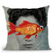 Fish Eye Throw Pillow By Elo Marc - All About Vibe