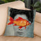 Fish Eye Throw Pillow By Elo Marc - All About Vibe