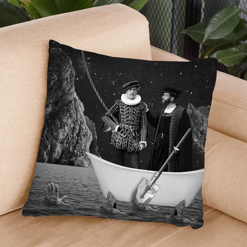 Drifting Away Throw Pillow By Elo Marc - All About Vibe