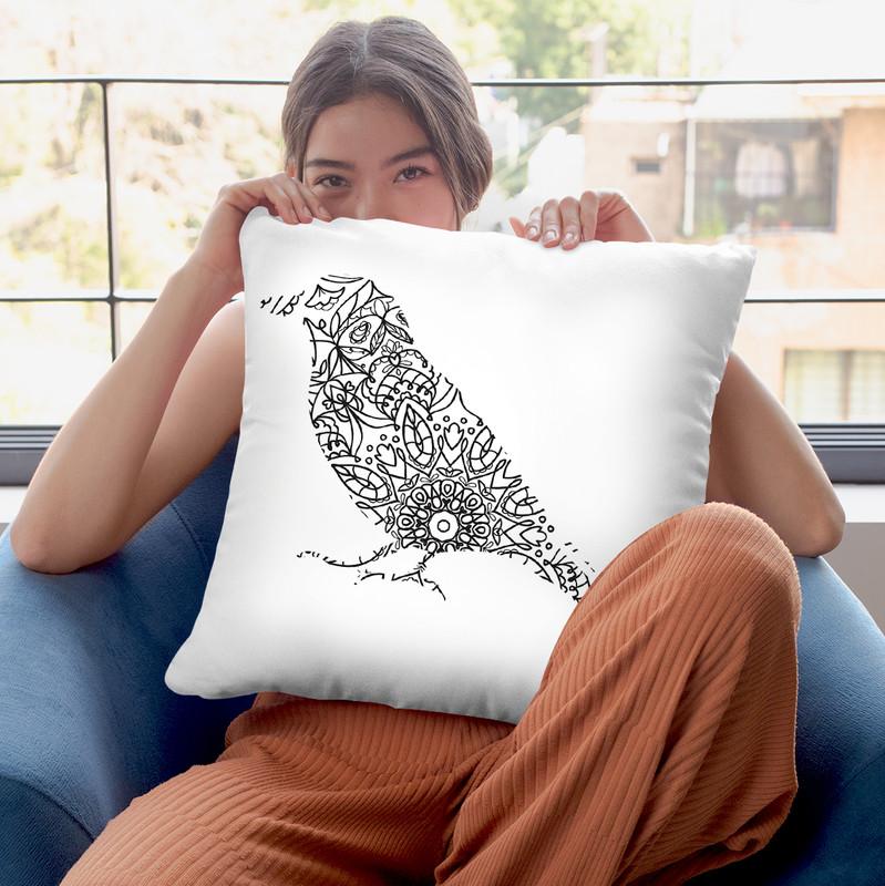 Bird Ii Throw Pillow By Bob Weer - All About Vibe
