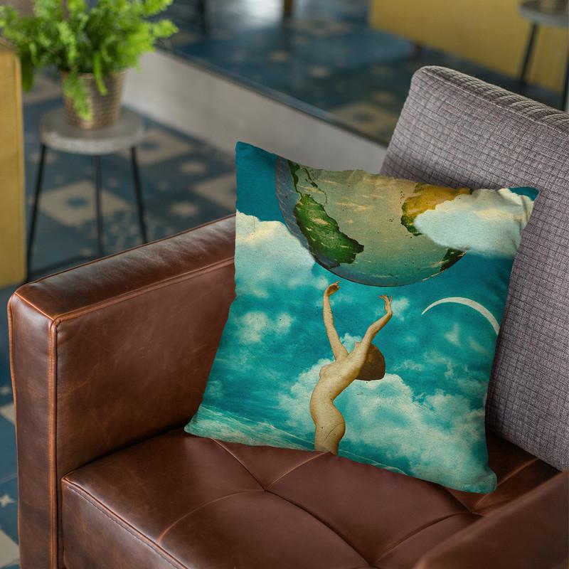 Unashamed Throw Pillow By Elo Marc - All About Vibe