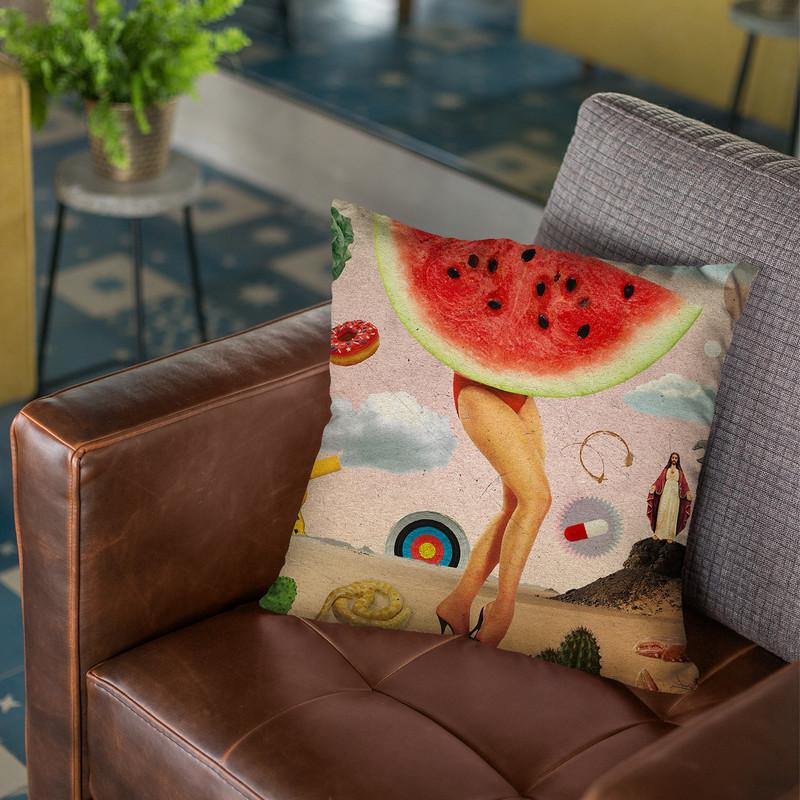 Juicy Throw Pillow By Elo Marc - All About Vibe