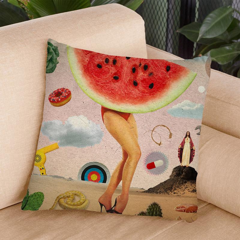 Juicy Throw Pillow By Elo Marc - All About Vibe