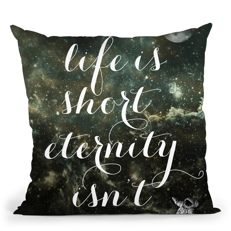 Life Isort Throw Pillow By Elo Marc - All About Vibe