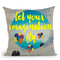 Let Your Imagination Throw Pillow By Elo Marc - All About Vibe