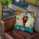 Checkmate Throw Pillow By Elo Marc - All About Vibe