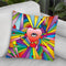 Heart Eye Pop Throw Pillow By Howie Green - All About Vibe