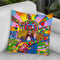 Hippie Musician Throw Pillow By Howie Green - All About Vibe