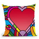 Peace Love Music A Throw Pillow By Howie Green - All About Vibe