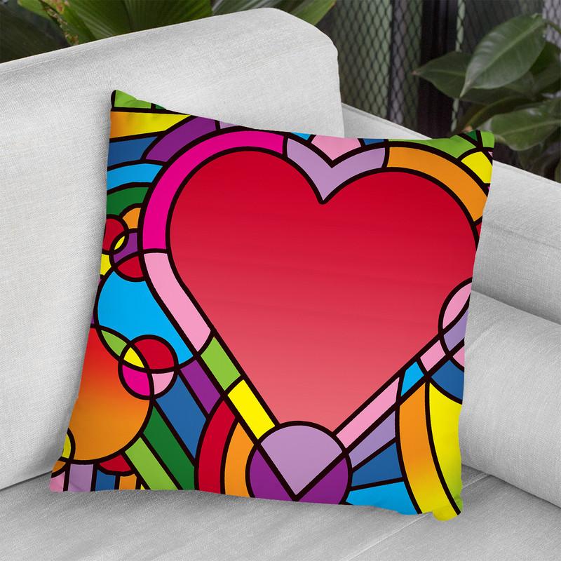 Peace Love Music A Throw Pillow By Howie Green - All About Vibe